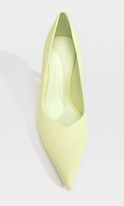 Sapatos verde alface da Stradivarius