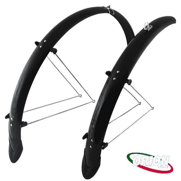 Błotniki Komplet Orion 28" Pcv 53Mm Or Czarny