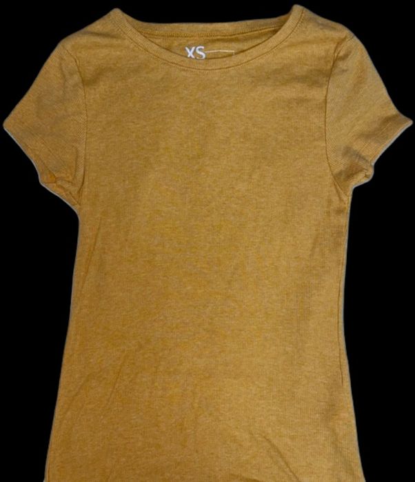 Musztardowy T-shirt New Yorker