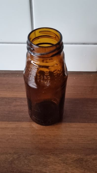 Butelka po soku BOBO FRUT PRL Vintage