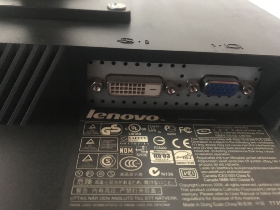 Монитор Lenovo 19 дюймов