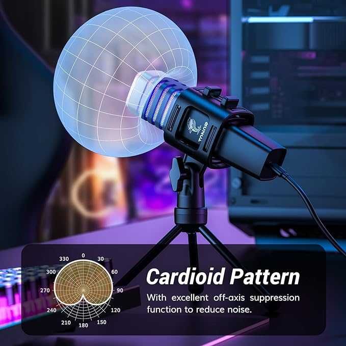 Mikrofon pojemnościowy studyjny Tonor TC30 nowy