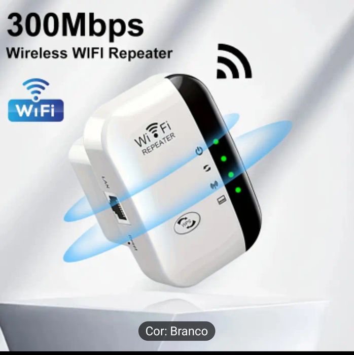 Amplificador WiFi de sinal de internet com Entrada RJ 4564585544452737122