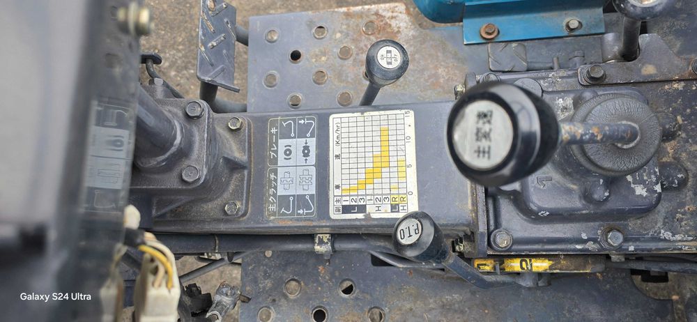 Мінітрактор Mitsubishi D1450 4WD з  фрезою 155 мото.год лише (Японія)