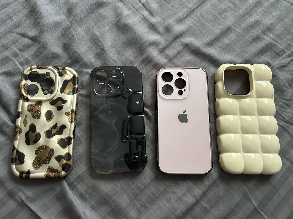 Чохли Puffer дуті на iPhone 15 Про  / Y2K Bearbrick