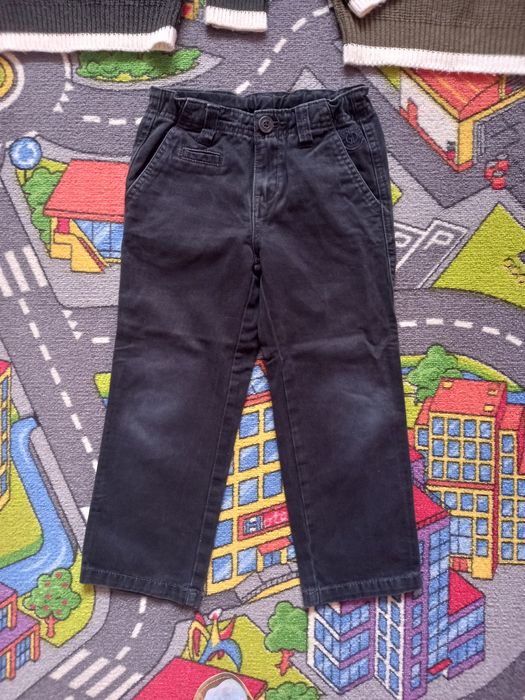 R 116 swetry 2 szt TRN BOY + spodnie czarne