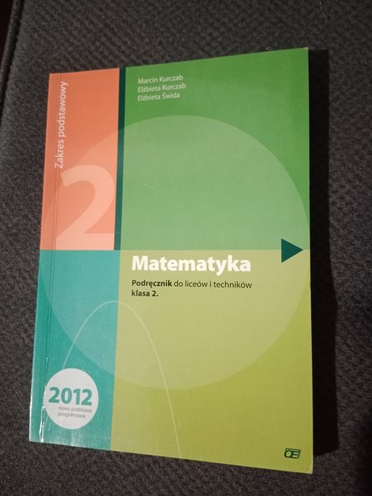 Podręcznik do matematyki 2 , zakres podstawowy