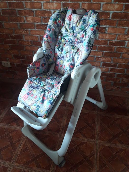 Стільчик для годування Chicco Polly 2 Start, 4-х колісний