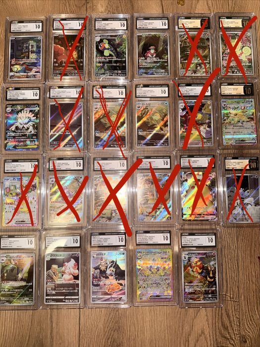 Karty pokemon ocenione CGC