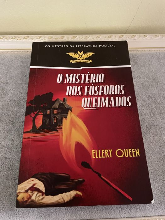 “O Mistério dos Fósforos Queimados” de Ellery Queen