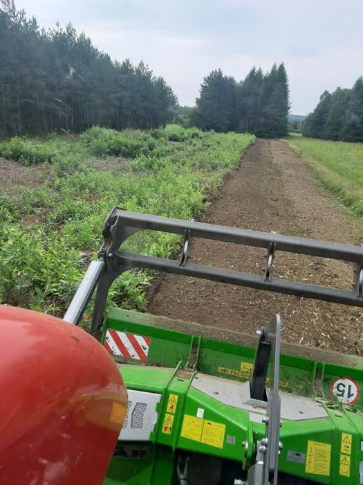 Mulczer leśny  wgłębny i powierzchwny mulczowanie  wycinka karczowanie