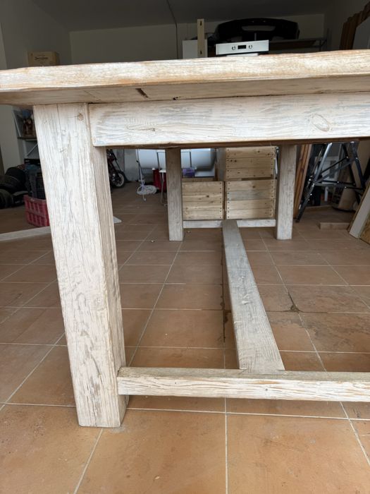 Mesa madeira maciça 2,20x1,00