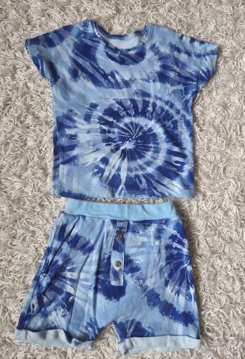 Zestaw dla chłopca koszulka szorty 110/116