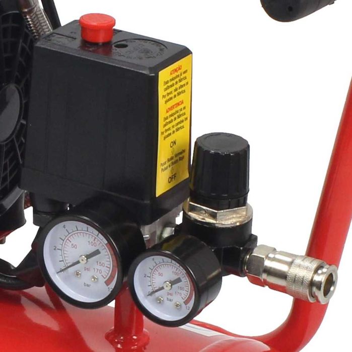 Compressor Ar Silencioso 50 Lts Mader. AP28