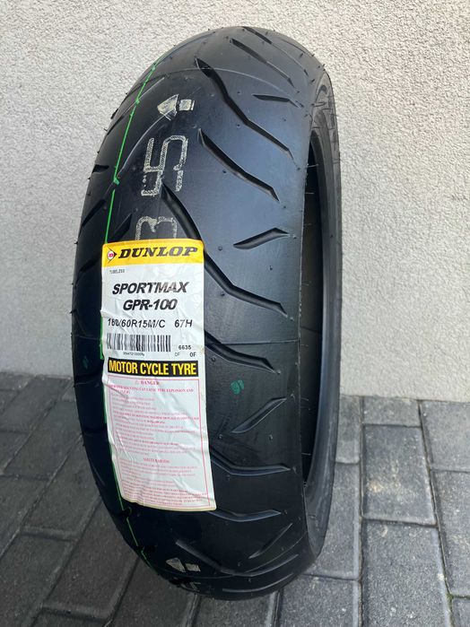 160/60R15 Dunlop GPR-100M KYMCO	AK 550 SYM Maxsym YAMAHA T-MAX XP500