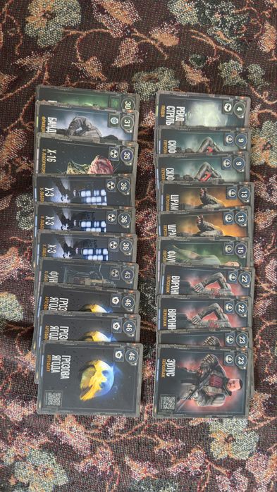 Stalker 2 колекційні картки АТБ