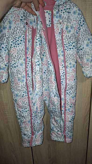 демісезонний комбінезон для дівчинки Marks & Spencer 80-86р.