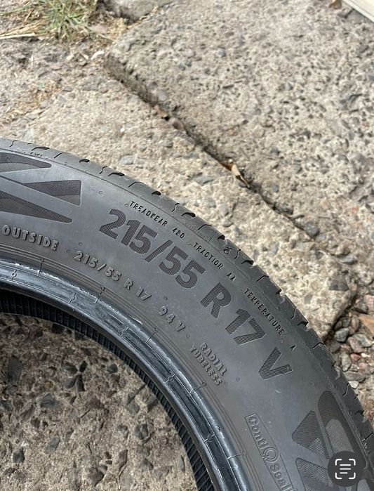 Шини.  215/55/17