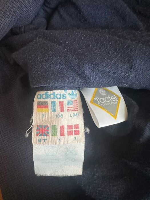 Vintage Adidas Dres z lat 80. Retro Komplet Kurtka + Spodnie