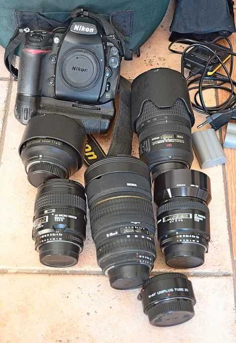 Equipamento fotografia