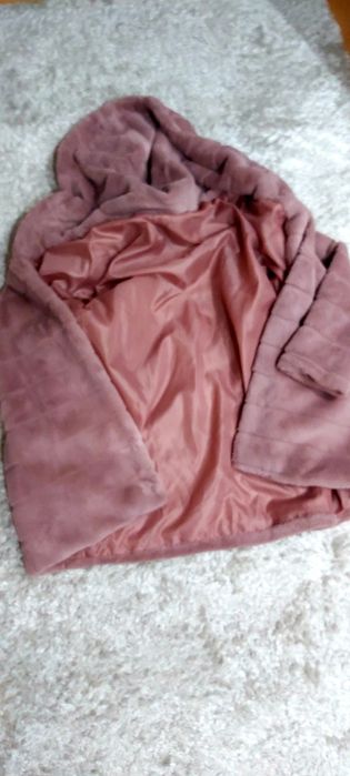 Casaco c/capuz "Rosa"