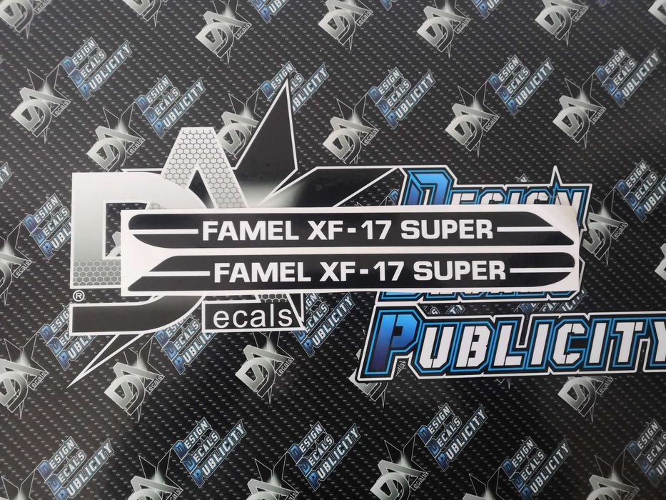 Autocolantes para Famel XF-17 /  Famel XF-17 Super