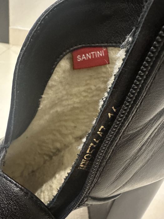 Жіночі чобітки шкіряні