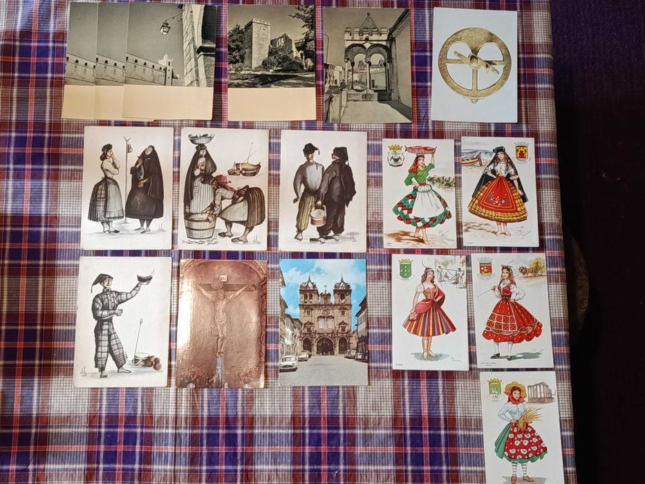 Postais portugueses Portugal colecçao coleçao muito antigos - 35 pcs