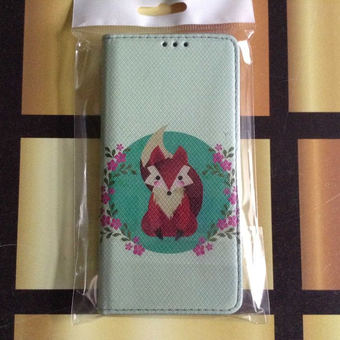 Etui z klapką Xiaomi do Redmi 9A wielokolorowy + 1 szkło