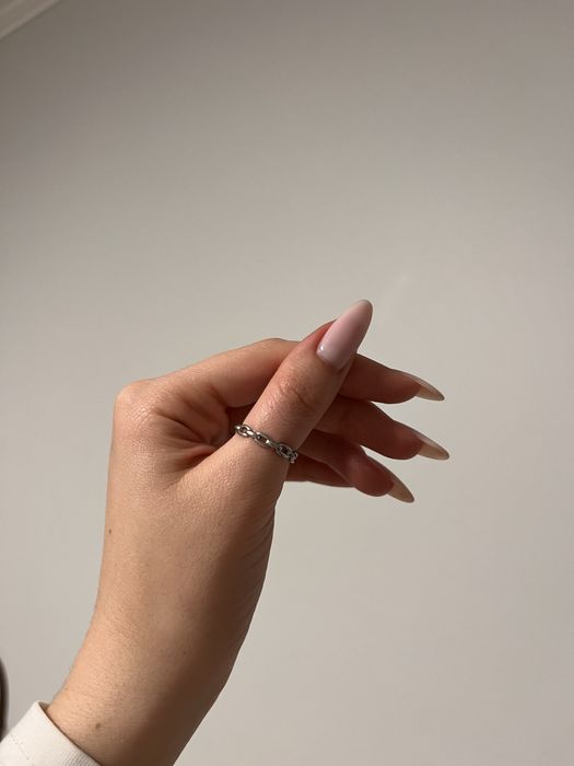 Срібний персеть в вигляді цепочки