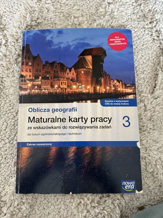 Oblicza geografi 3 maturalne karty pracy