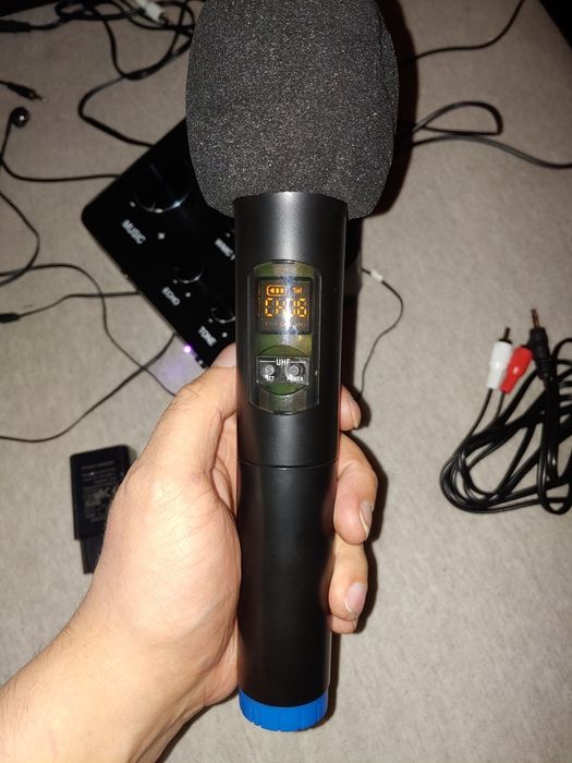 Zestaw karaoke 2 mikrofony