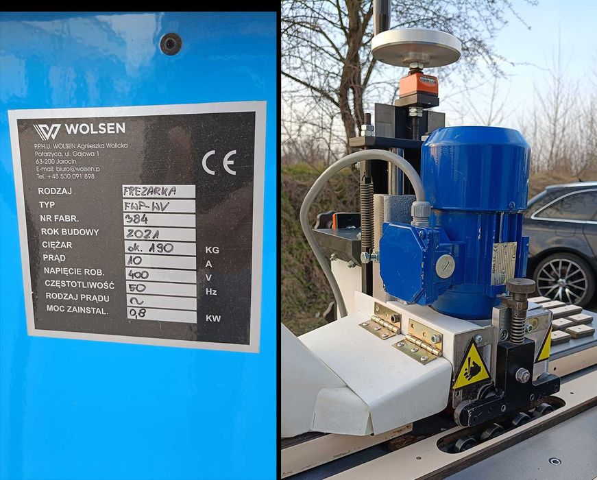 Frezarka do obrzeży Wolsen