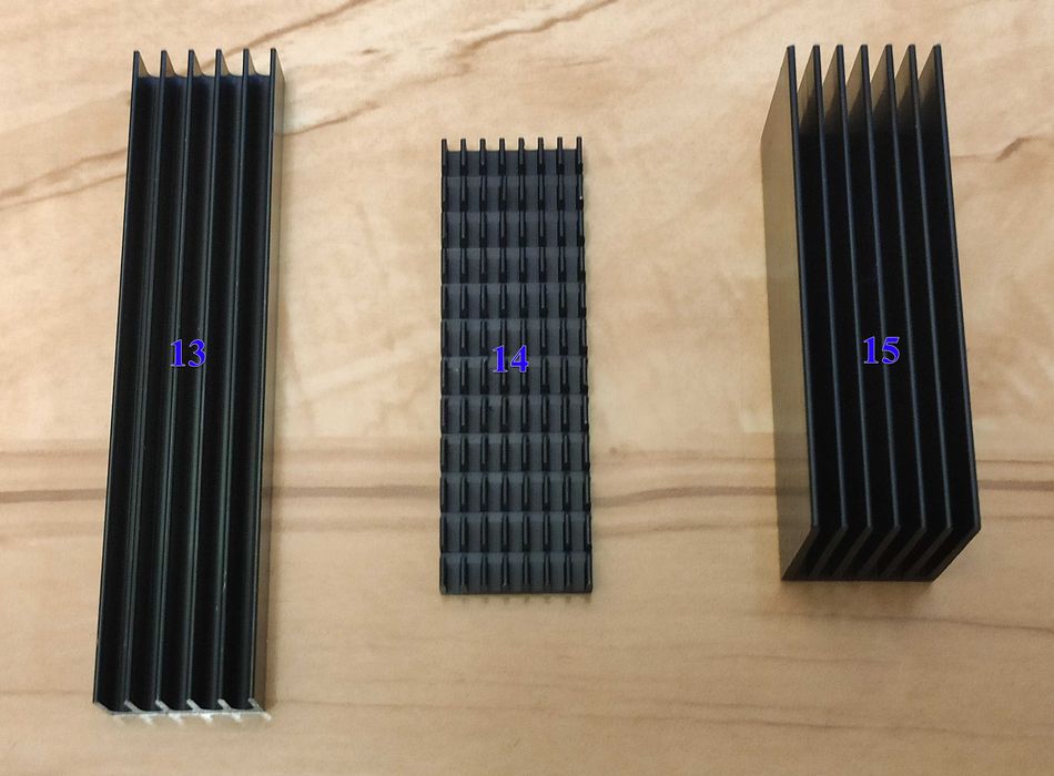 Радиатор для SSD диска mSATA, M.2 NGFF NVMe или M.2 NGFF SATA