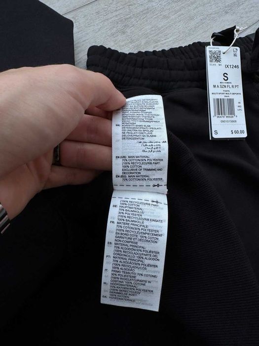 США! Теплі жіночі спортивні костюми Adidas ALL SZN Оригінал На Флісі S