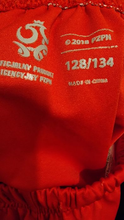 Koszulka plus spodenki kibica Polska 128/134