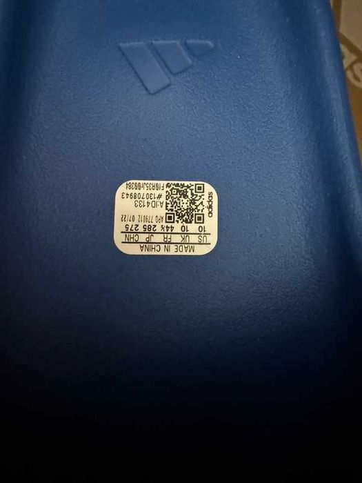 Klapki Adidas Yeezy slide azure 44 1/2