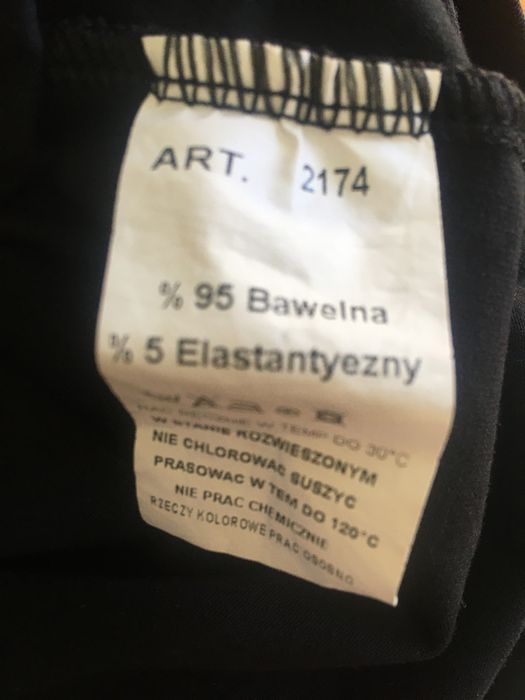 Bluzka bawełniana z 3/4 rękawem