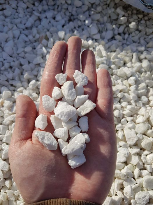 Kamień dekoracyjny GRYS EXTRA WHITE THASSOS 8-16mm Big Bag TONA