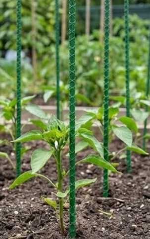 Опори композитні для троянд, томатів, винограду | бухти 50/100м