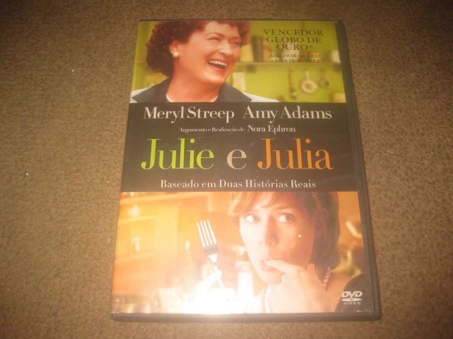 DVD "Julie e Julia" com Meryl Streep