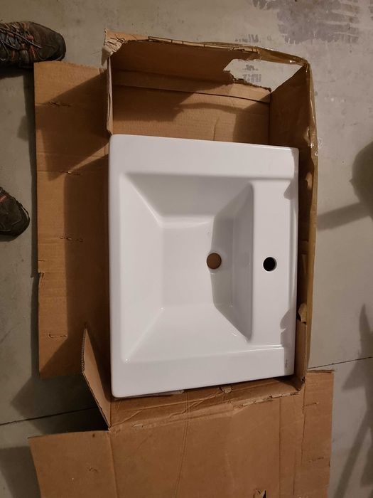 Lavatorio de pousar Sanitana de ceramica 80x45