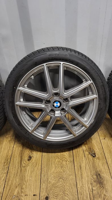 Felgi BMW 18" 5x112 z oponami 225/45 R18 seria 3 G20 G21 TPMS