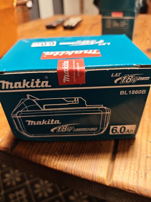 Makita pudełka po bateriach 6ah. Nowe.