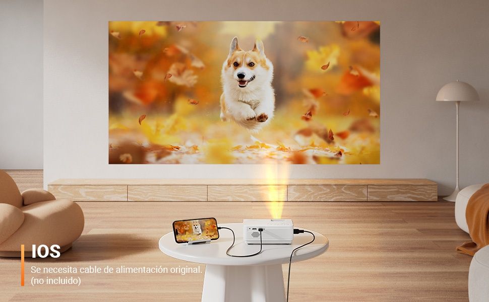 [Novo] Projector Video com HDMI, USB, BT, Colunas, etc