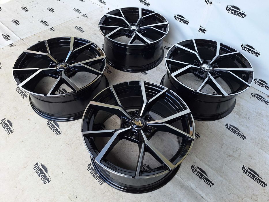 Felgi aluminiowe 5 x 112 R 18 Alufelgi oryginalne Sevent Skoda