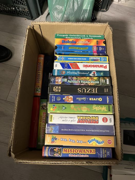 Kasety VHS z bajkami