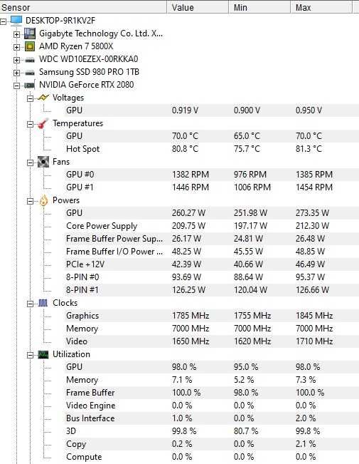 MSI RTX 2080 Gaming X Trio