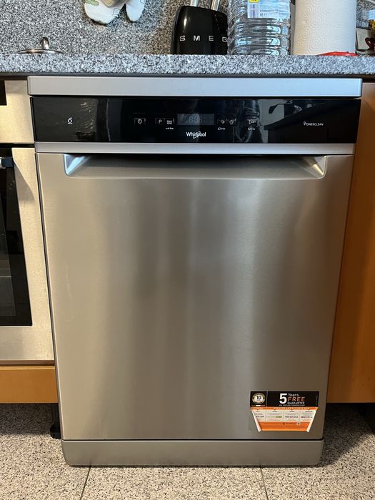 Máquina Loiça Whirlpool WFC3C26PX 14 Conjuntos Cinzenta