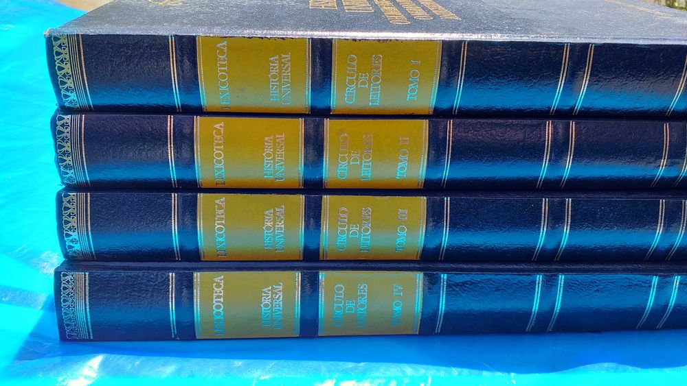 Livros Historia universal Lexicoteca - 4 volumes